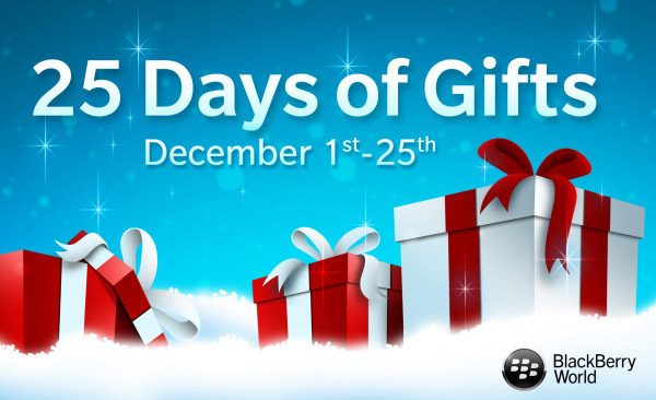 BlackBerry 25 Days of Gifts