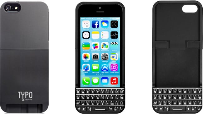 Typo Keyboard Case turns your iPhone into a BlackBerry-like device