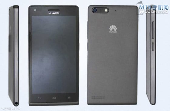 Huawei Ascend G6 with P6's design and lower-end specs coming soon?