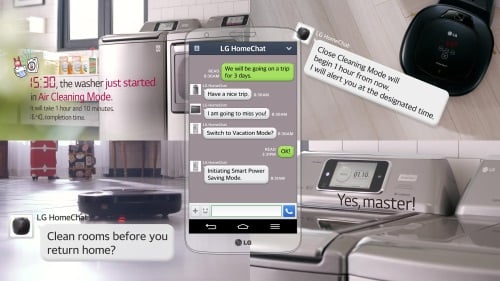 LG unveils technology that allows users to chat with their smart home appliances