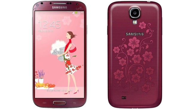 Samsung Galaxy S4 La Fleur edition unveiled just in time for the upcoming Valentine's Day