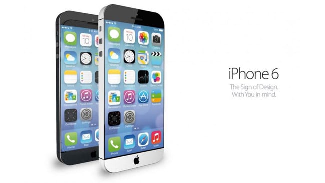 iPhone with a bigger screen