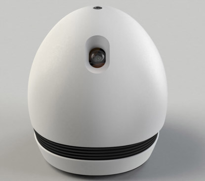 Keecker is an Android-based projector robot that can follow you around the house