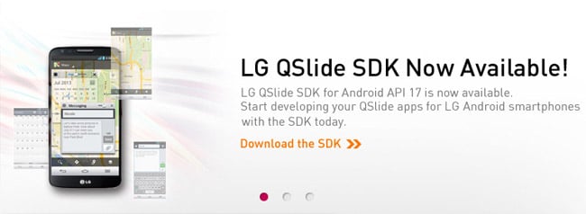 LG QSlide SDK