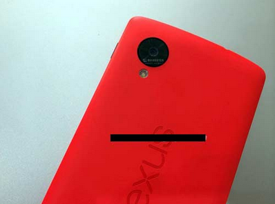 Red Nexus 5 caught in the wild