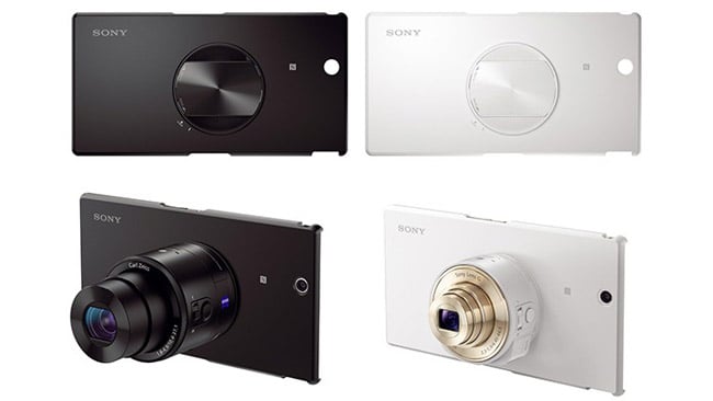 Sony Xperia Z Ultra gets its QX10/QX100 camera attachment case