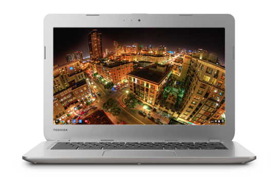 Toshiba joins the Chromebook craze with a 13.3-inch laptop