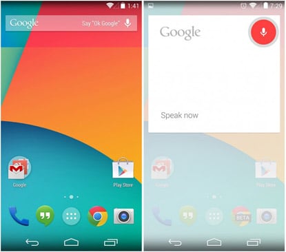 Google Now launcher