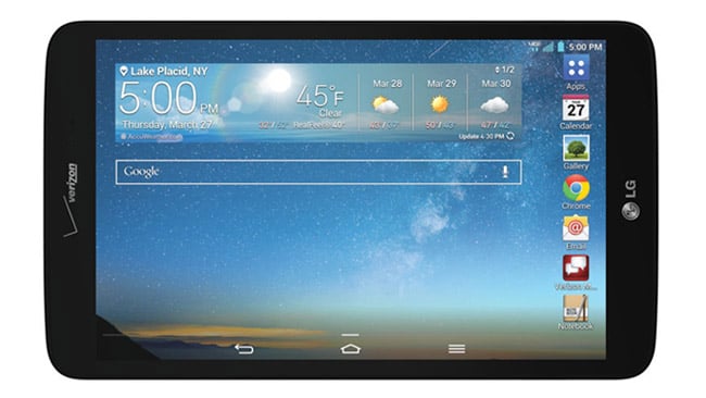 Verizon's LG G Pad 8.3