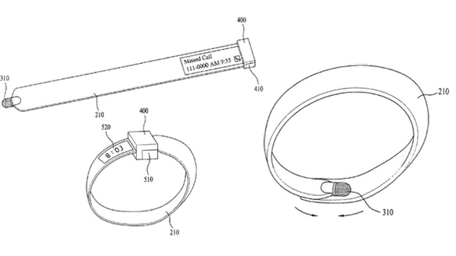 LG wants to make a capacitive stylus that wraps around your arm