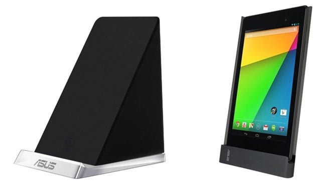 Asus unveils official wireless and wired charging docks for Nexus 7