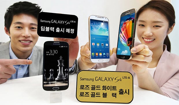Samsung Galaxy S4 gets its Rose Gold version, too