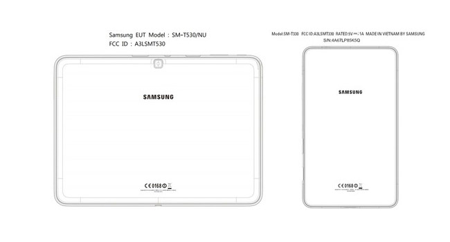 Samsung Galaxy Tab 4 10.1 and Galaxy Tab 4 8.0 caught at the FCC