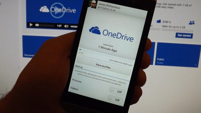 Microsoft OneDrive gets a BlackBerry 10 app