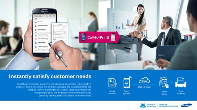 Samsung unveils secure cloud printing solution for small and medium-sized businesses