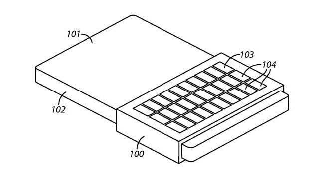 BlackBerry secures patents for a physical keyboard that overlays a touchscreen