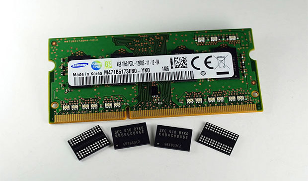 Samsung-made 20nm-based 4Gb DDR3 RAM coming soon to a device near you