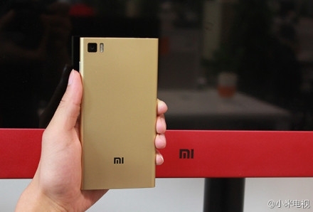 Gold Xiaomi Mi3 coming soon, and so do Red Xiaomi TV