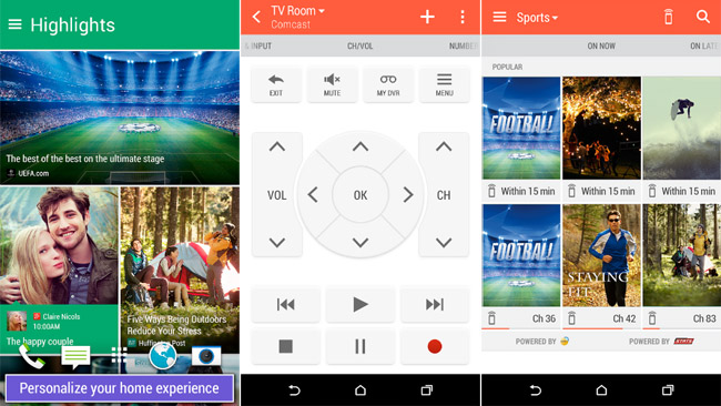 HTC BlinkFeed, SenseTV and Service Pack apps hit the Play Store