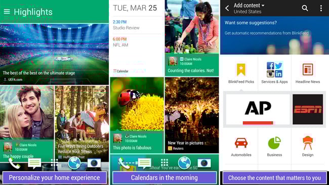 HTC BlinkFeed will be available to all Android users