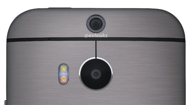 All New HTC One leaked again, this time we got to see its dual-camera setup