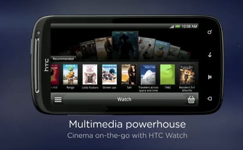 HTC Watch movie service shutting down on March 31