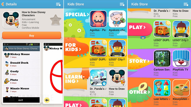 Samsung Galaxy S5 to come with Kids Store