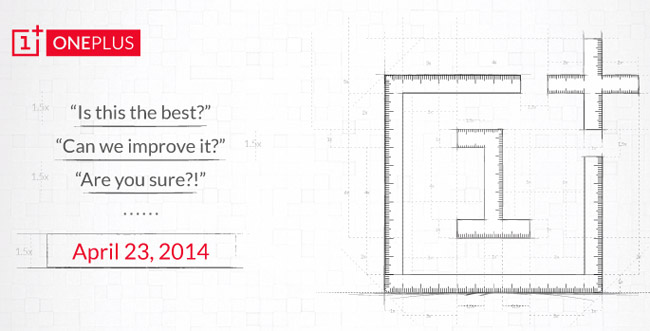 OnePlus One launching on April 23rd