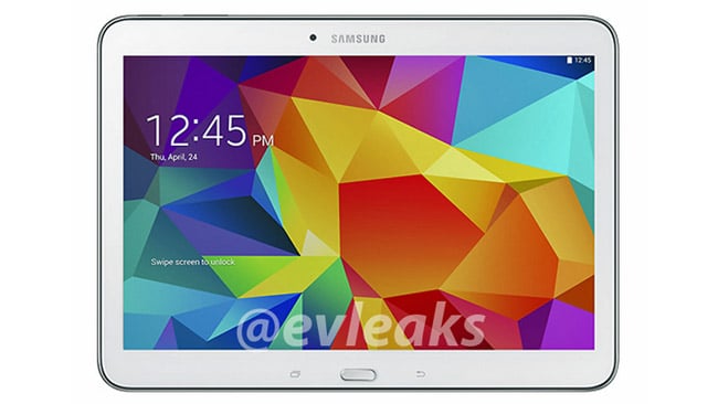 Samsung Galaxy Tab 4 10.1 leaked