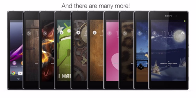 Sony Xperia Themes