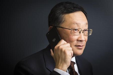 Blackberry CEO Chen poses for a portrait in Toronto