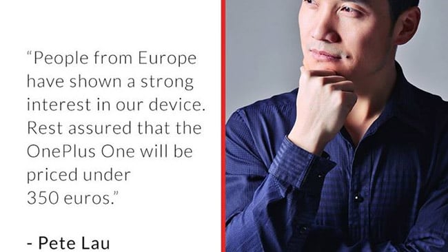 OnePlus One to cost less than 350 EUR in Europe