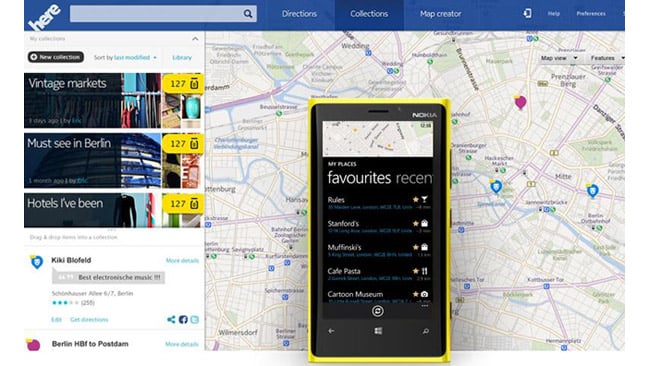 Nokia working to bring HERE maps to iOS and Android