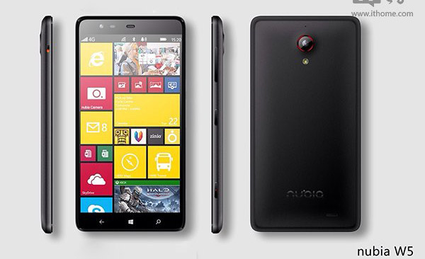 ZTE Nubia W5 with Windows Phone 8.1, Snapdragon 801 coming soon