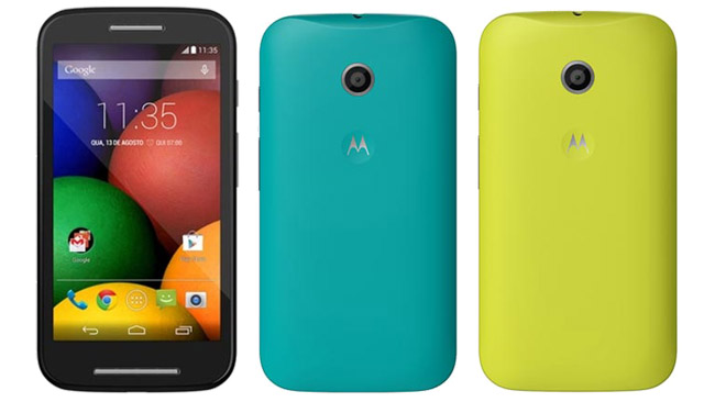 Moto E leaks again