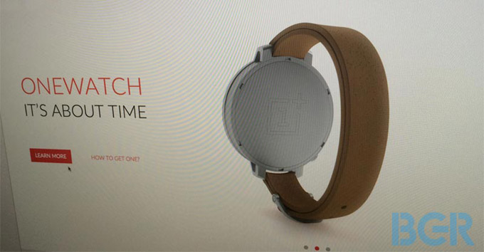 OnePlus OneWatch coming soon?