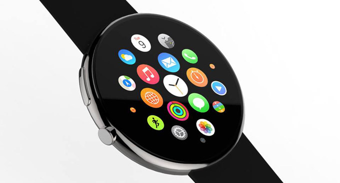 Round Apple Watch concept by Alcion 2