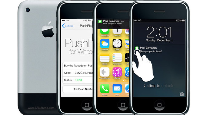 iOS 7 on old iPhones