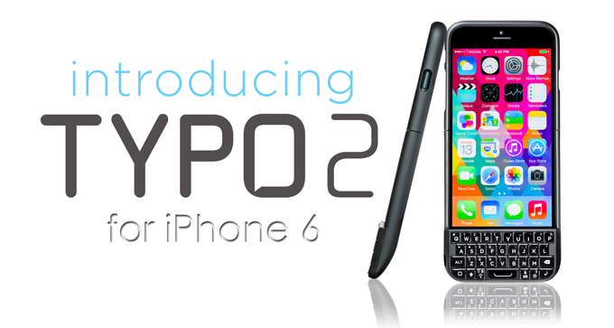 Typo keyboard case iPhone 6