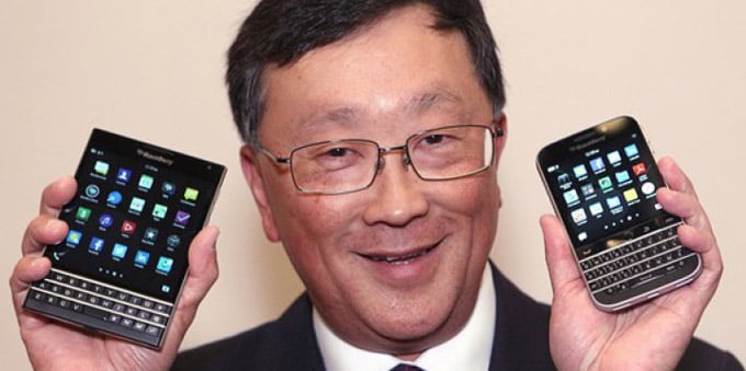 BlackBerry CEO John Chen