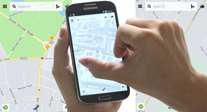 Nokia releases HERE Maps for Samsung's Android smartphones