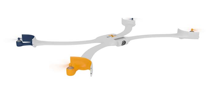 Nixie drone quadcopter