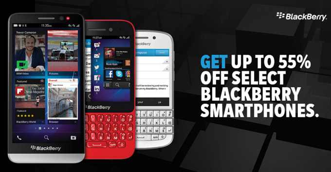 BlackBerry 10 devices sale