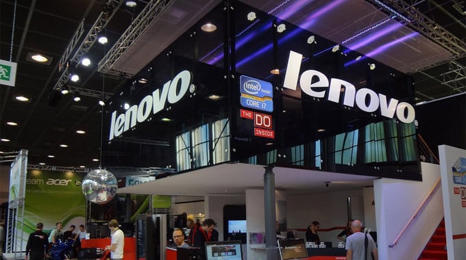 Lenovo booth