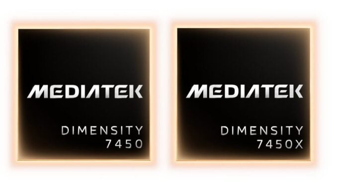 MediaTek announces Dimensity 7450 and 7450X