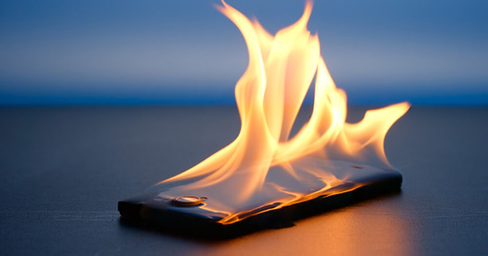 Eski akıllı telefonunuz göz önünde saklandığında yangın riski taşıyor olabilir