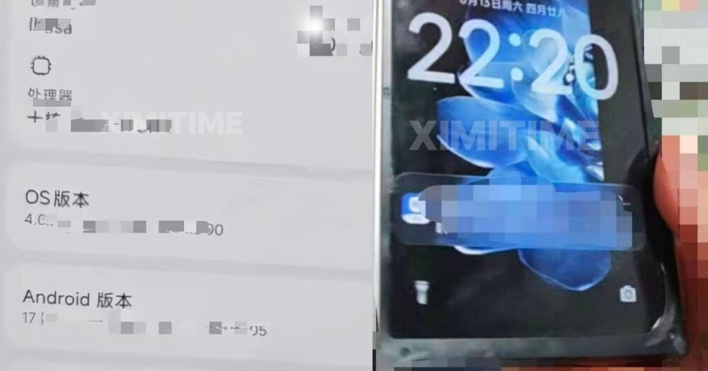 Xiaomi MIX Fold 5 ve HyperOS 4 ilk kez canlı fotoğraflarda bir arada görüldü
